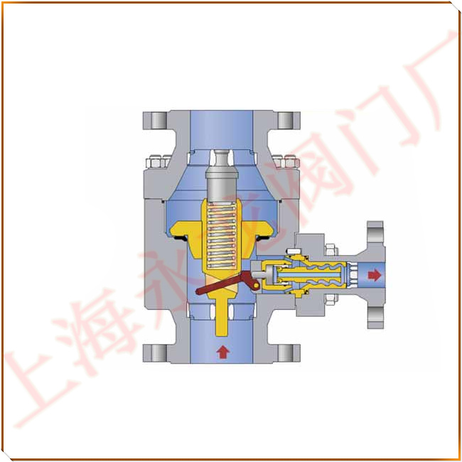 TDM型自動再循環(huán)閥結構圖